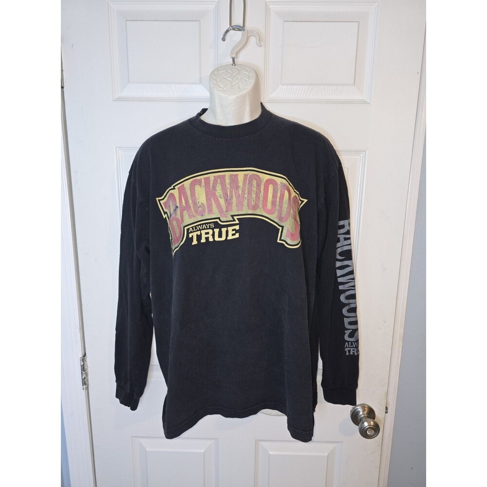 Vintage Men's SZ XL Shirt Made In USA  Blunt Y2K Promo Backwoods Always True